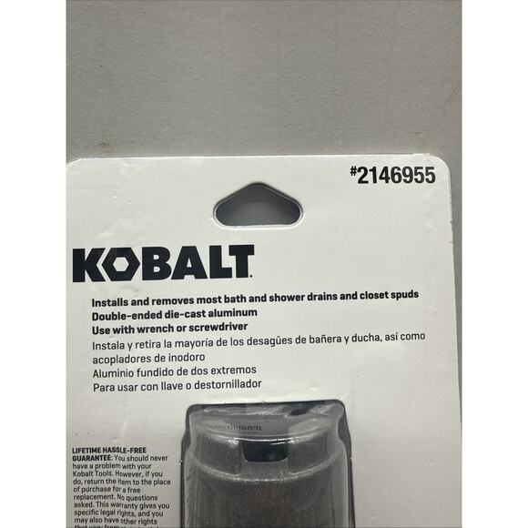 Kobalt Tub Drain Wrench Model# 2146955 {33} - Picture 5 of 10